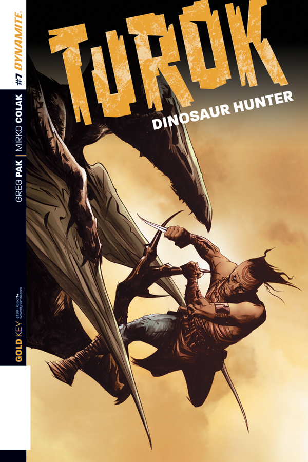 Dynamite Turok Dinosaur Hunter Exclusive Subscription Variant Cover