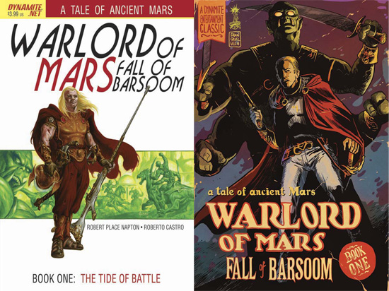 WARLORD OF MARS FALL BARSOOM #5 1:10 FRANCAVILLA RETAILER VARIANT COVER 1/25/12 